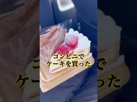 ショートケーキをむしゃむしゃ食べる🍰