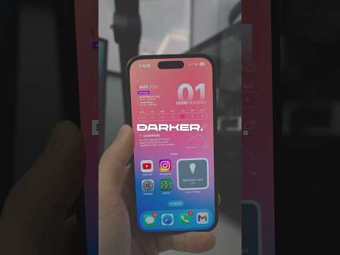 How to Make iPhone Screen DARKER 😮‍💨🔥