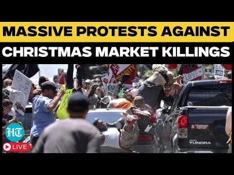 Germany Christmas Market Attack LIVE News | Massive Protests In Magdeburg | Christmas News