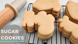 The Best Sugar Cookie for Royal Icing (No Spread & Soft Bite)