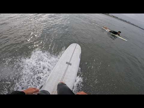 POV Surfing in New England: Beach Break Session 🌊