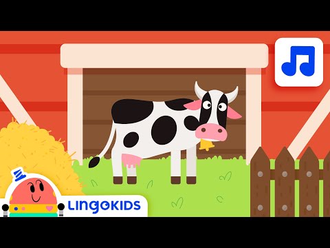 OLD MACDONALD HAD A FARM 🚜🐮 Nursery Rhymes & Kids Songs | Lingokids