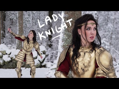 Wonder Woman but make it "Lady Knight"