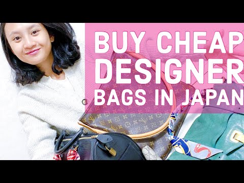 How to buy  CHEAP used DESIGNER BAGS in Japan #japanshopping #japandesignerbags #japansecondhand