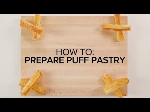 How to perfectly prepare puff pastry