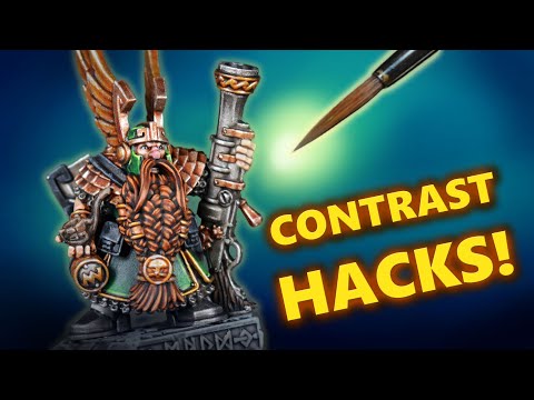 Contrast Hacks! Painting a Dwarf Lord for Warhammer The Old World! | Dwarfen Mountain Holds Tutorial