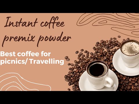 Instant coffee premix powder/Instant coffee powder/best coffee for picnic and Travelling