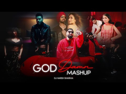 God Damn | Punjabi Medley Mashup | Karan Aujla, Badhshah, Diljit, Shubh & Raftar - DJ HARSH SHARMA