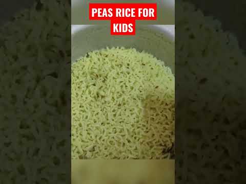 PEAS RICE FOR KID'S#youtubeshorts #shortvideos #ammapakashala #shortsvideo #shorts #shot #kidfoodie