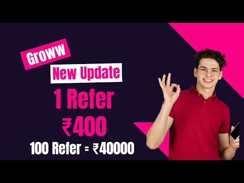 Groww ₹400 Refer and Earn | Groww app se paise kaise kamaye 2023 | New demat account refer and earn