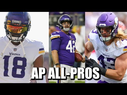 AP ALL-PRO: Justin Jefferson & Andrew DePaola 1st Team, Andrew Van Ginkel 2nd