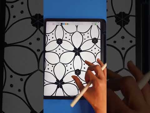 Pattern design made easy | essential ipad app for surface pattern designers ✨ #shorts