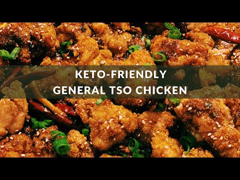 Keto-friendly General Tso Chicken