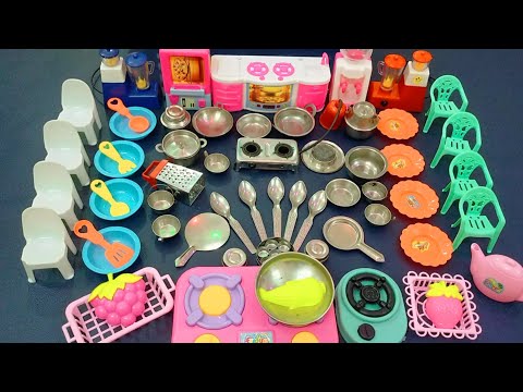 6 Minutes Satisfying With Unboxing Hello Kitty Sanrio Kitchen Set | Tiny Kitchen Set ASMR Toys