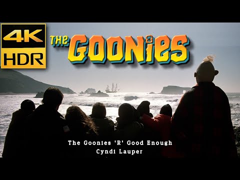 The Goonies (1985) • "The Goonies 'R' Good Enough" Cyndi Lauper • 4K HDR & HQ Sound