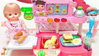 メルちゃん おもちゃキッチン クッキング / Mell-chan Doll Toy Kitchen Playset Cooking : KONGSUNI