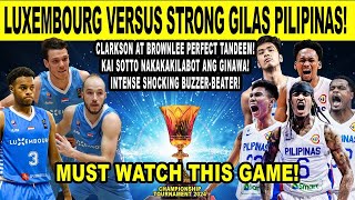 GILAS PILIPINAS vs LUXEMBOURG - Kai Sotto Nakakakilabot ang Ginawa!  - FIBA Qualifiers 2k