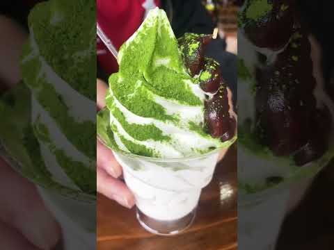 Interesting things in Japan/part 27/softcream are delicious., macha and anko #japan #travel #life