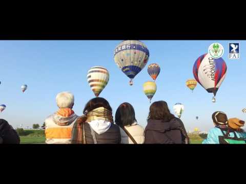 2016 - 22nd FAI World Hot Air Balloon Championship 2016.11.03-04 launched at the sametime by Net