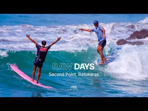 RAW DAYS | Second Point, Batukaras | Longboarder's dreamland