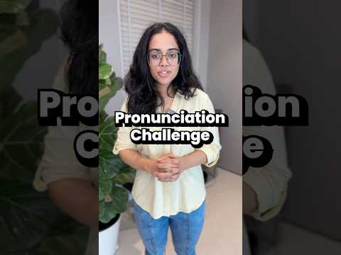 Pronunciation Challenge - Mispronounced Everyday English Words #howtosay #pronunciation #ananya #esl