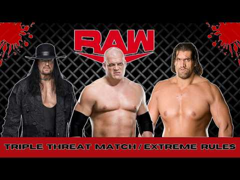 Triple Threat Match | Extreme Rules | No Holds Barred | WWE Raw 2024