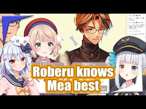 Roberu flexes that he understands Mea more than everyone【Holostars EngSub】