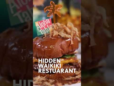 HIDDEN WAIKIKI RESTUARANT