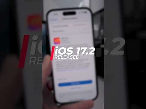 NEW iOS 17.2 RELEASED! 🥳