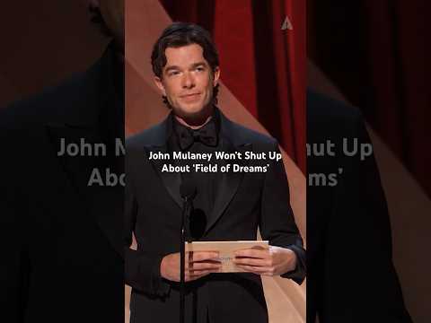 John Mulaney Can't Stop Talking About 'Field Of Dreams' As He Presents Best Sound At The 96th Oscars