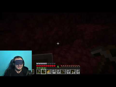 Attempting a Blindfolded Minecraft Run Take 2 - Trying To Find a Fortress