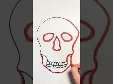 Neon Skull