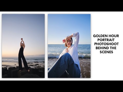 人像攝影POV Ep.3 - Fujifilm Golden Hour Beach Portrait Photoshoot  戶外人像攝影 @淺水灣