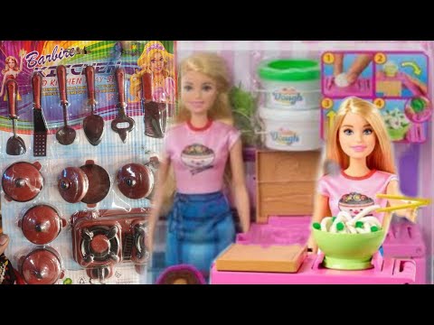 Barbie Doll Kitchen Set | Barbie Toy | Child Toy |Kid's Toy | Know Its Exact Price | Child Barbie