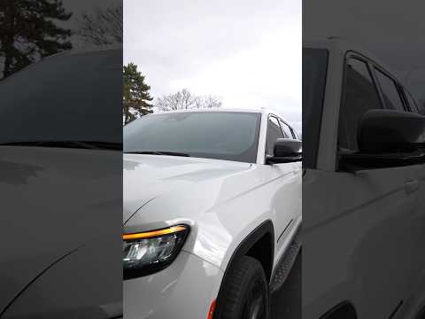 Storm trooper Jeep Grand Cherokee looks better with tints! 🔥#jeeplife