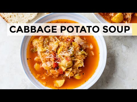 CABBAGE SOUP | better than the cabbage soup diet recipe