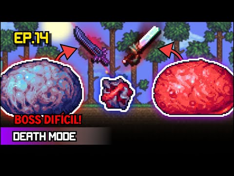 DEUS SLIME E NOVA ESPADA OP?! - Terraria Calamity Death Mode EP. 14