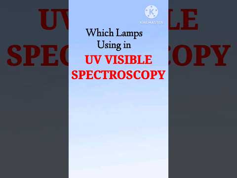 #spectroscopy #uv #uvlamp  #alcoa #pharmacompanies #qualitycontrol