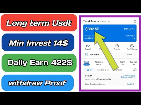 New Usdt Mining Site | usdt earning site | trx usdt mining app | Cloud Mining | usdt investment site