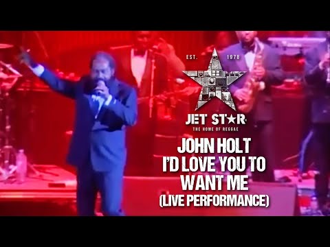 John Holt - I'd Love You To Want Me (live Performance) | Jet Star Music