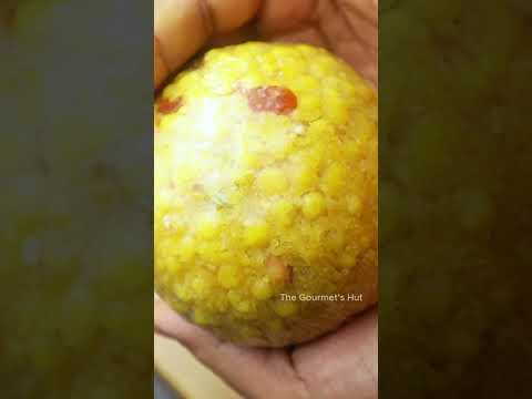 How to perfectly Shape Round Boondi Ladoo