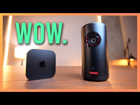 Apple Silicon + Laser Projector media/gaming/workstation setup!