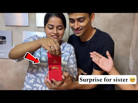 Ginni keliye surprise 🥹 | emotional ho gayi gold ring dekh ke