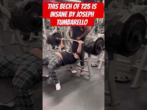 This bench of 725 is insane by Joseph tumbarello