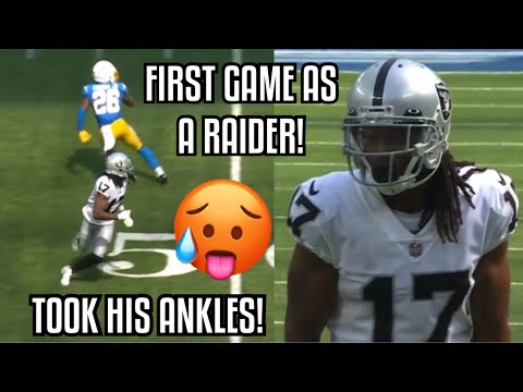 Davante Adams Vs Asante Samuel Jr 🔥 + Davante Adams Raiders DEBUT 😳 Raiders Vs Chargers highlights