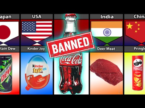 Banned Food Items From Different Countries