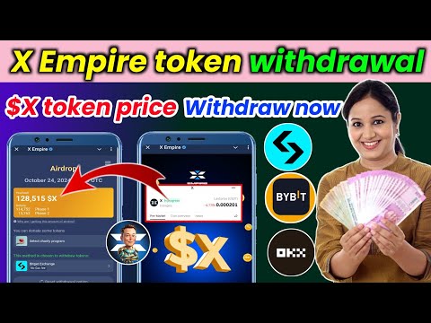 x empire airdrop withdrawal । x empire token claim। x empire token withdraw। X Empire token address