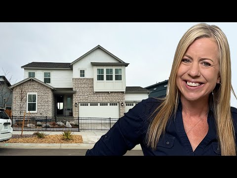 GORGEOUS Model Home Tour | Plan 4036 by Tri Pointe Homes at Aurora Highlands near Denver, Colorado