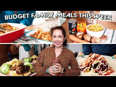 Budget Family Cupboard Meals We Ate This Week | What Me and My Family Ate This Week On a Budget