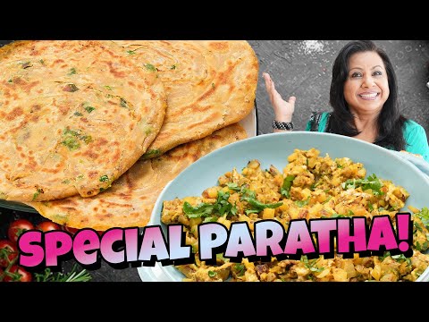 Mera Special Laccha Masala Paratha aur Aloo Wale Anday Recipe in Urdu - RKK